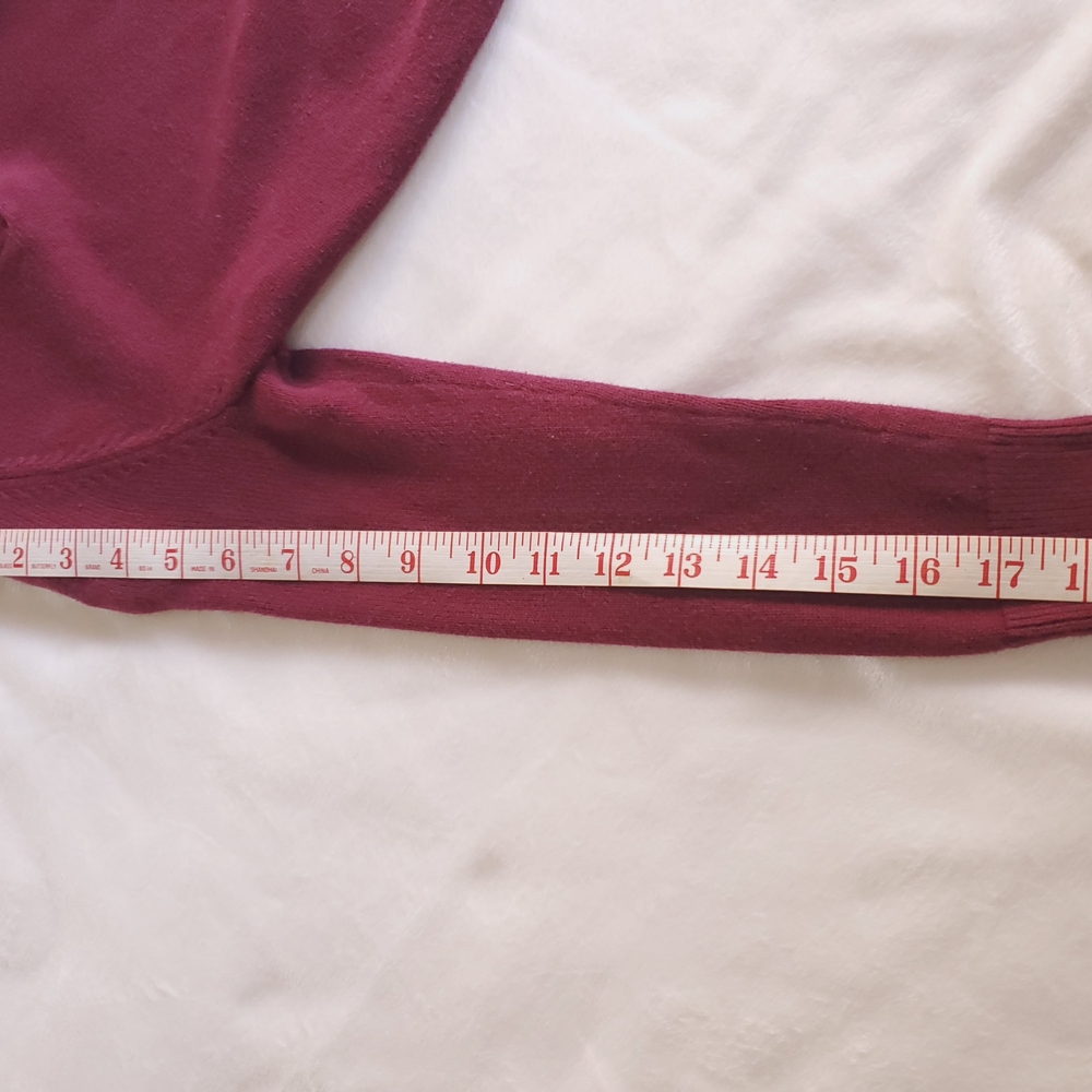 Crewcuts Kids Preppy Burgundy Sweater Quarter Zip. Back To School Fall Style. - Picture 16 of 16